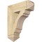 Ekena Millwork Olympic Arts & Crafts Rough Sawn Bracket, Douglas Fir, 6"W x 22"D x 26"H BKT06X22X26OLY03RDF - alternate 1